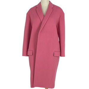 Celine Crombie long coat cashmere pink